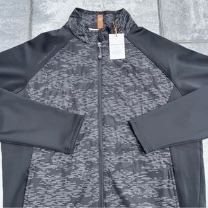 Peter Millar Golf Jacket Crown Sport Merge Elite Camo Print Black NWT $230